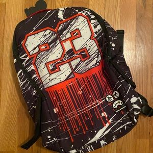 🔥🔥17” 23 Drip Designer Backpack Black